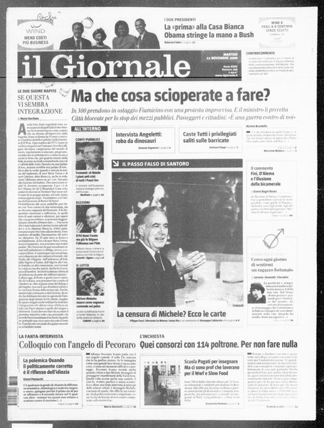 Il giornale : quotidiano del mattino